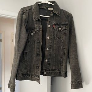 Levi’s denim jacket , s, washed black